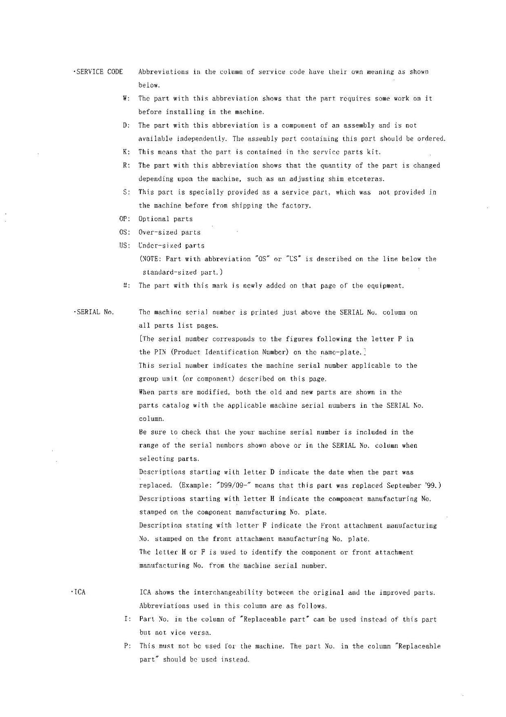 Hitachi LX70-5 Wheel Loader Equip Component Parts Catalog Manual SN 005101-up