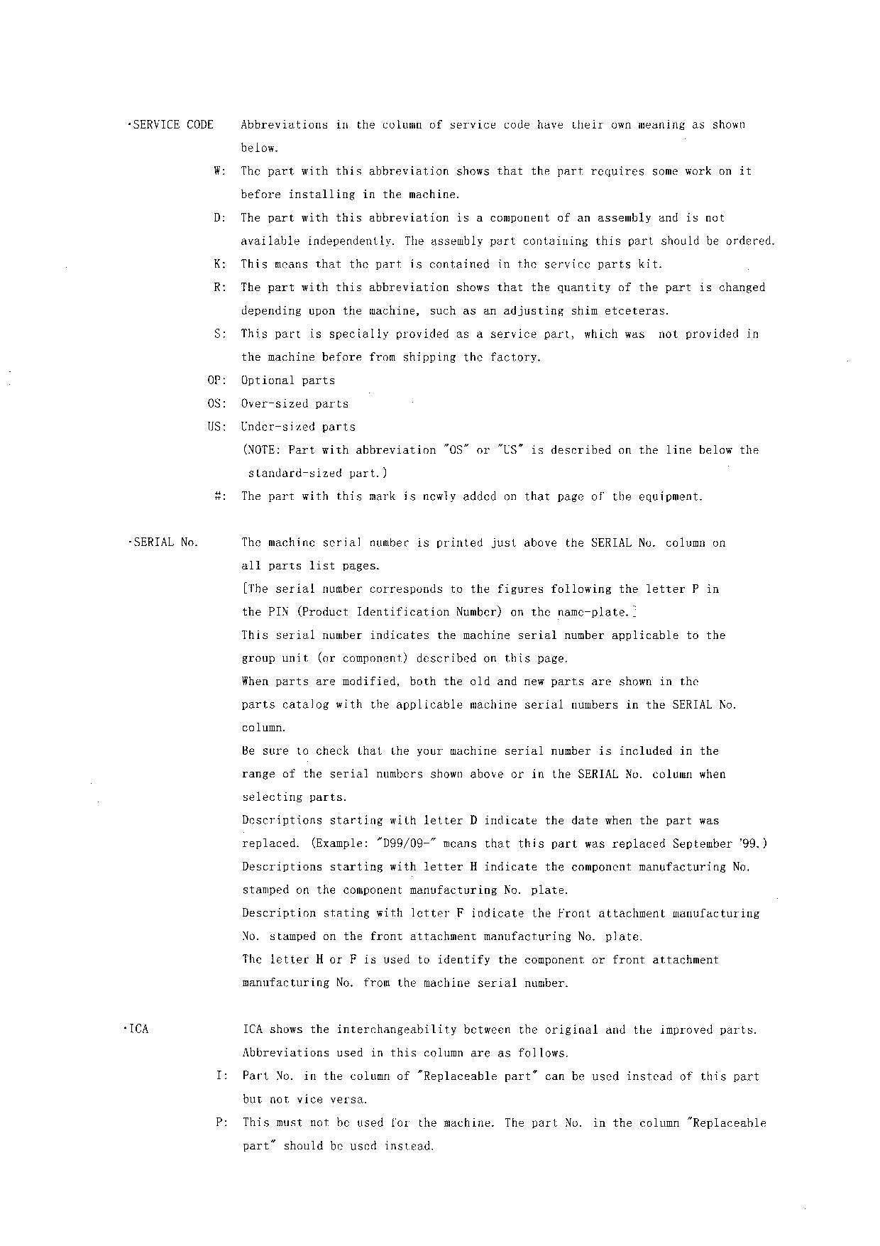 Hitachi LX70-5 Wheel Loader Equip Component Parts Catalog Manual SN 005101-up