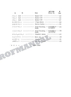 HITACHI UH052M Excavator Parts Catalog Manual