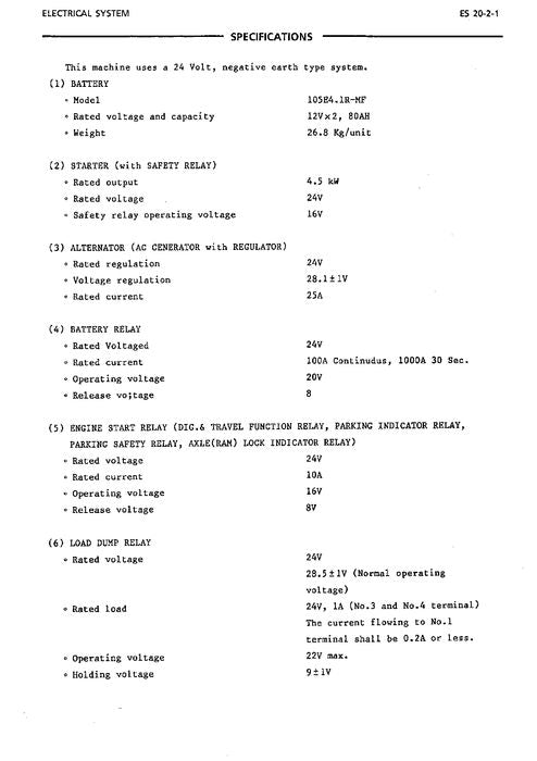 HITACHI EX160WD EXCAVATOR SERVICE MANUAL