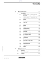 Liebherr L524 Wheel Loader Operators manual