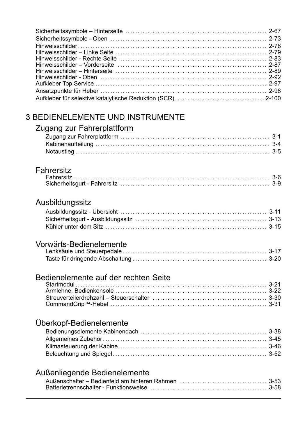 New Holland CR10 CR11 Mähdrescher Betriebsanleitung