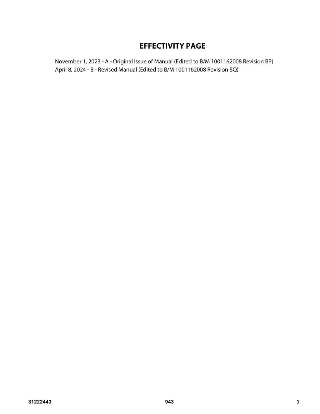 Manual del catálogo de piezas del manipulador telescópico JLG 943 31222443