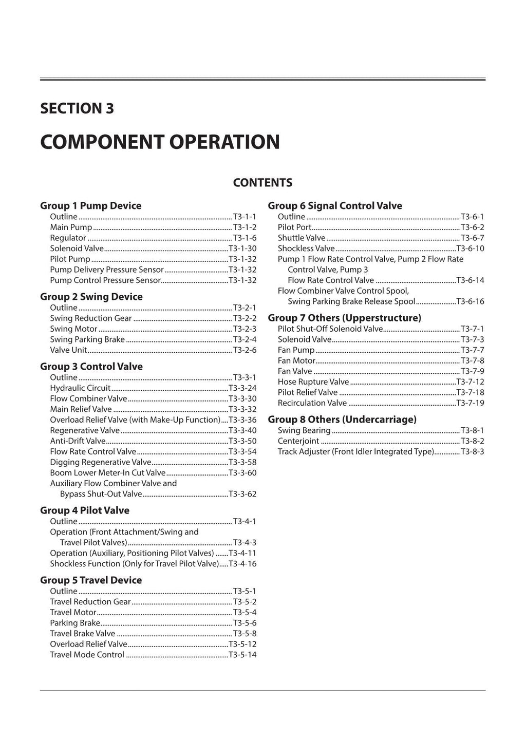 Hitachi ZX350LCN-6 Excavator Operational Principle Service manual TODDQ50-EN-00