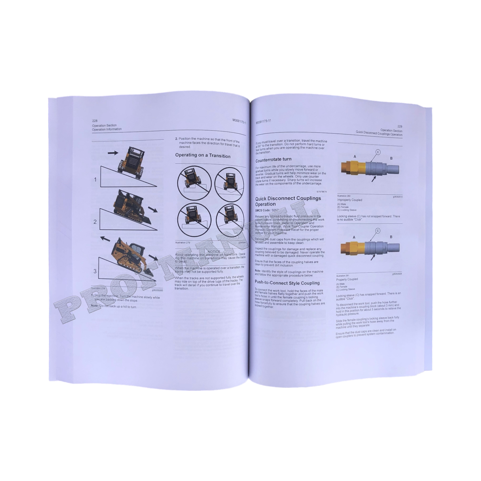 CATERPILLAR 226D3 232D3 236D3 239D3 242D3 246D3 249D3 257D3 MANUAL DEL OPERADOR