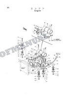 HITACHI EX60 Excavator Parts Catalog Manual S.N. 10001-