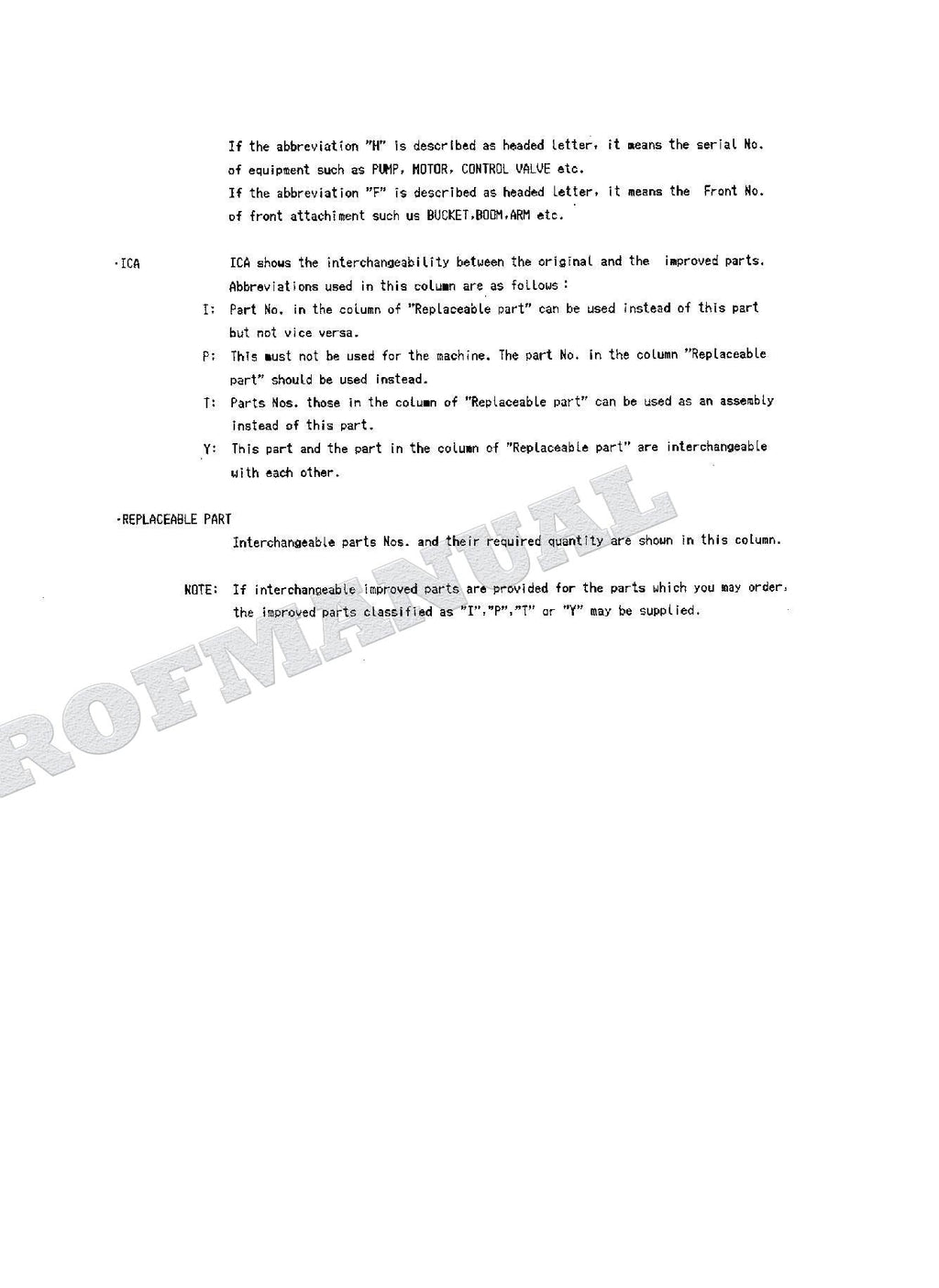 HITACHI UH045-7 Excavator Parts Catalog Manual P129-4-5