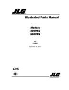 Manual del catálogo de piezas del elevador de pluma JLG 400RTS 500RTS