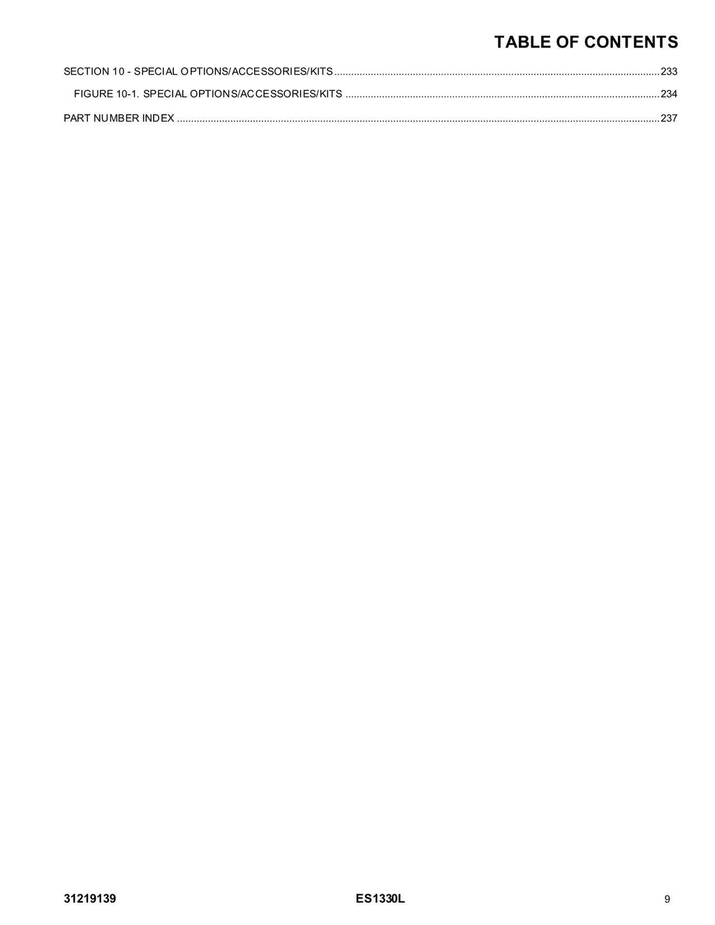 Manual del catálogo de piezas del elevador de tijera JLG ES1330L 31219139