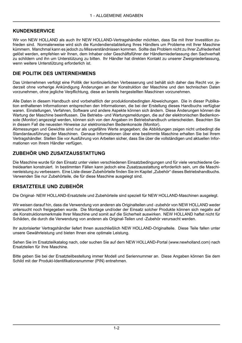 New Holland Roll Bar 120 150 Utility Rundballenpresse Betriebsanleitung