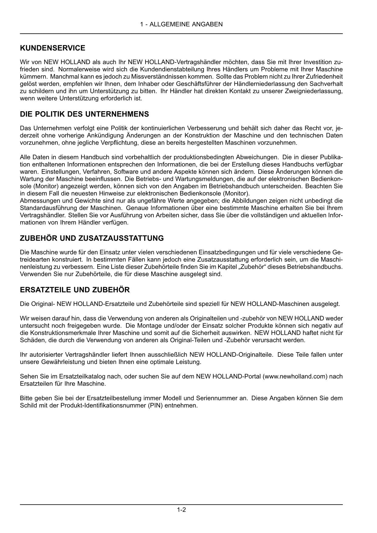 New Holland Roll Bar 120 150 Utility Rundballenpresse Betriebsanleitung