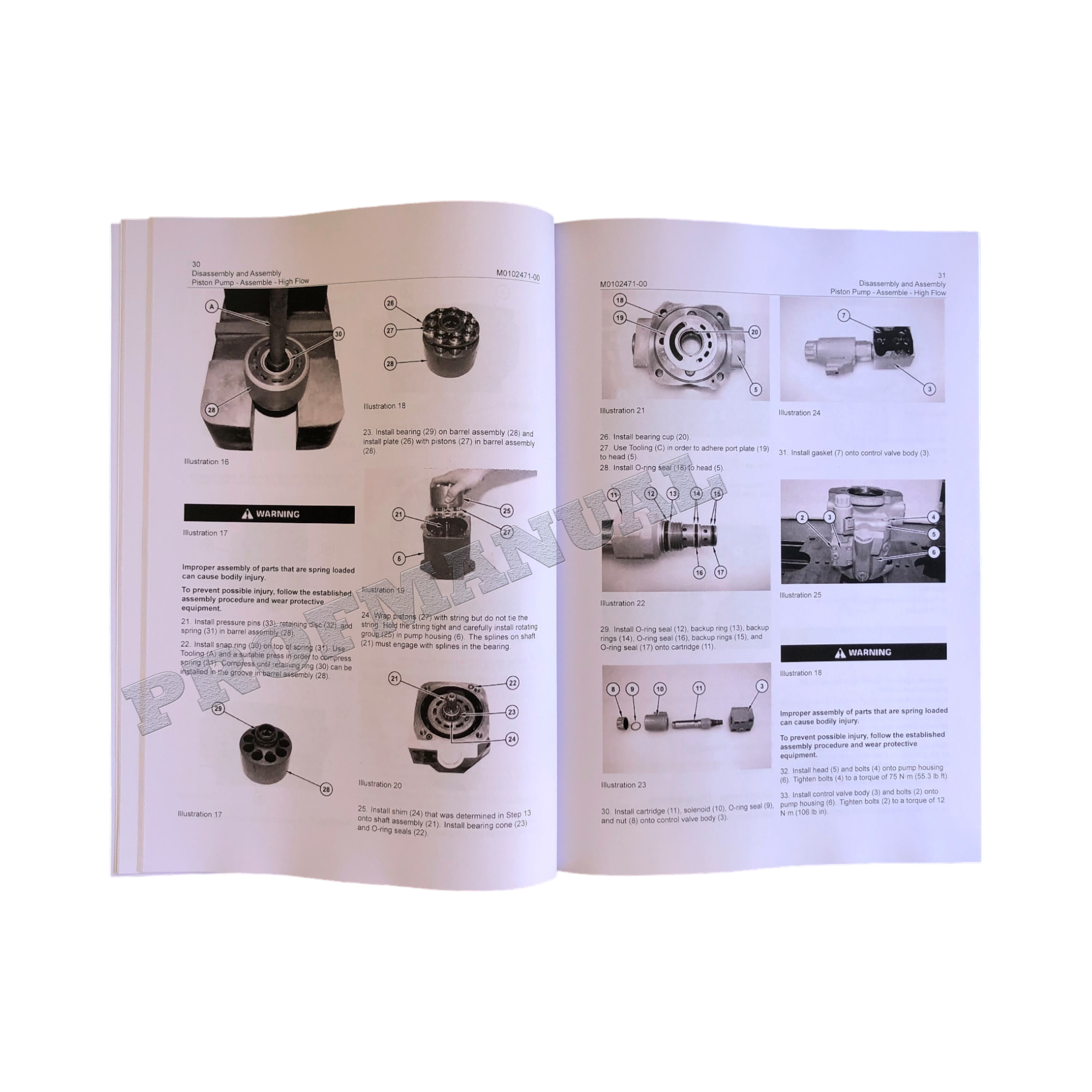 Caterpillar 259D3 257D3 236D3 242D3 Loader Service Manual Disassem Assem