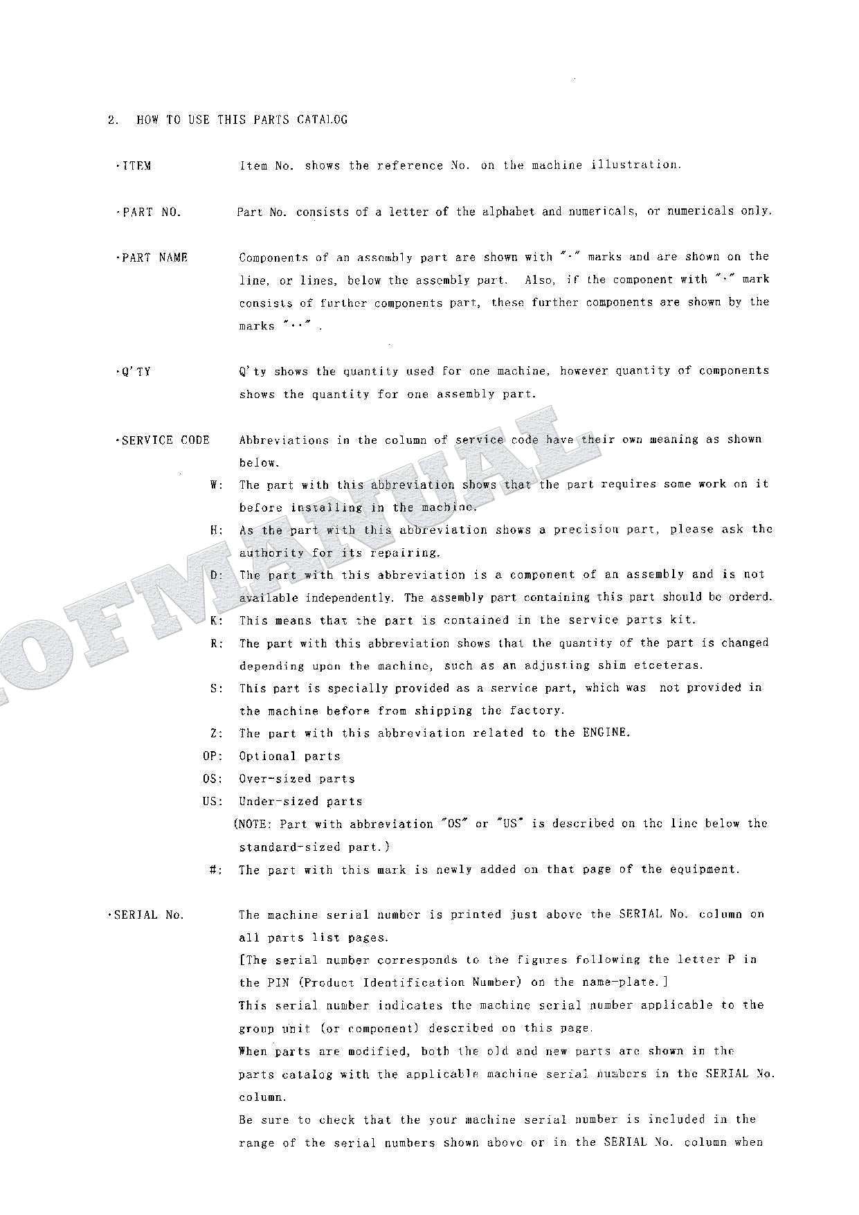 HITACHI EX150LC-5 EX160LC-5 Excavator Parts Catalog Manual