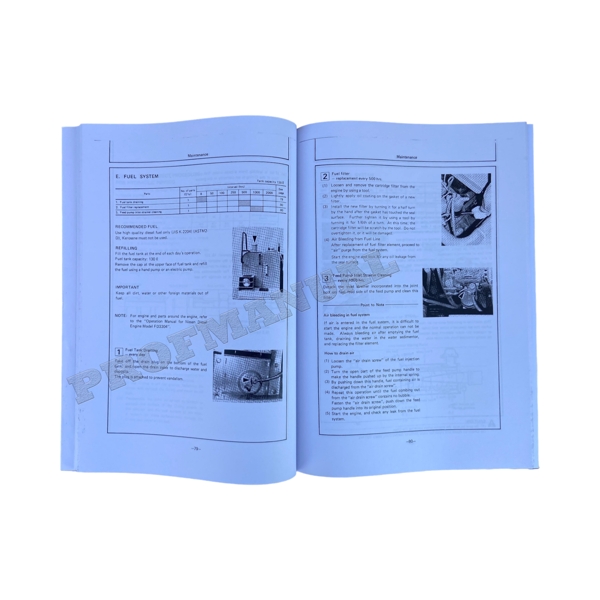 HITACHI EX60 EXCAVATOR OPERATORS MANUAL