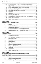 JLG R2632 R3246 Scissor Lift Maintenance Operation Operators Manual 31221562