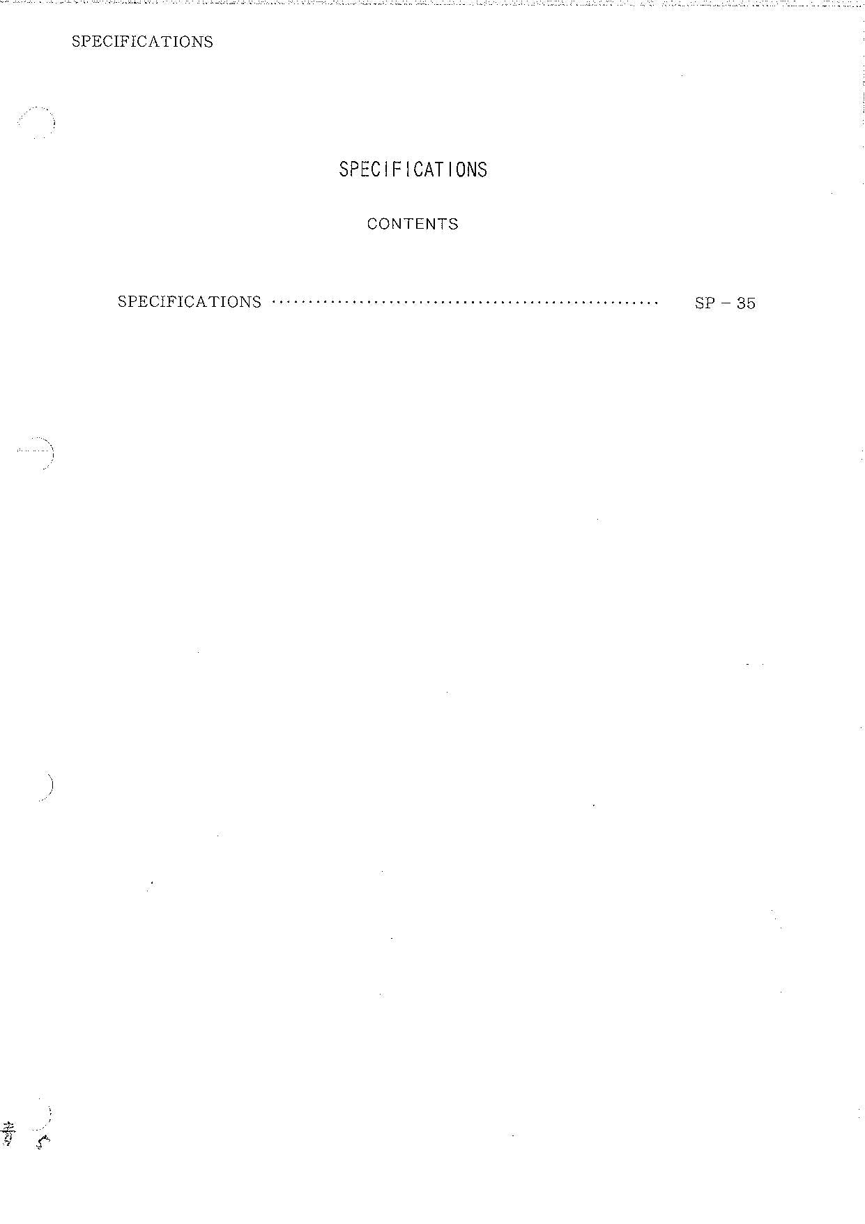 HITACHI UH031 Excavator Service Manual