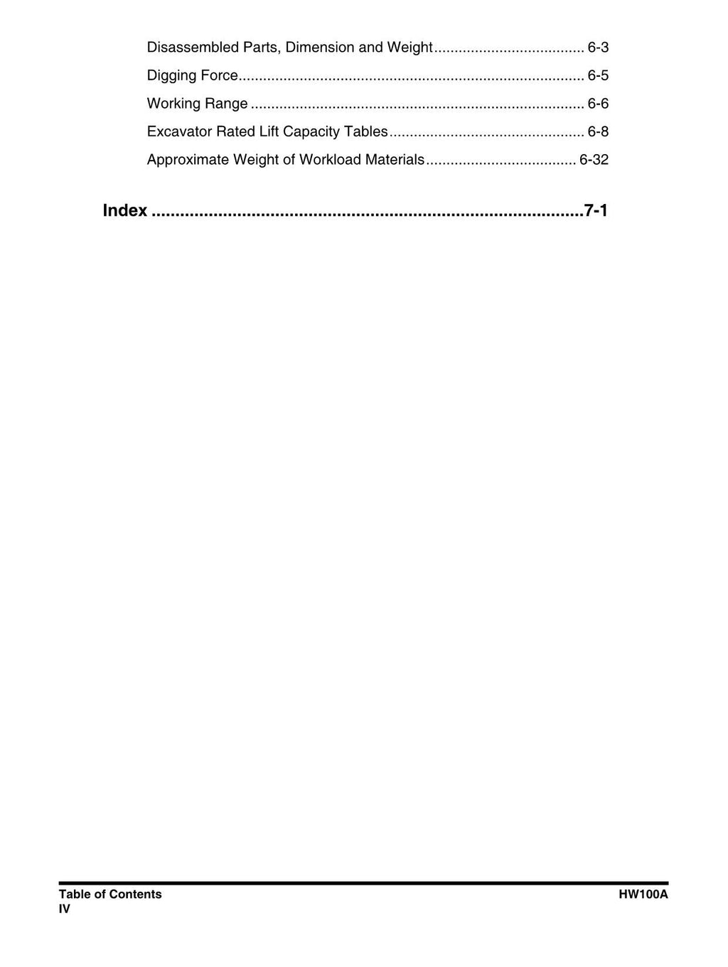 Hyundai HW100A WHEELED EXCAVATOR Operators Maintenance Manual