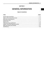 HITACHI 4BG1 ENGINE SERVICE MANUAL