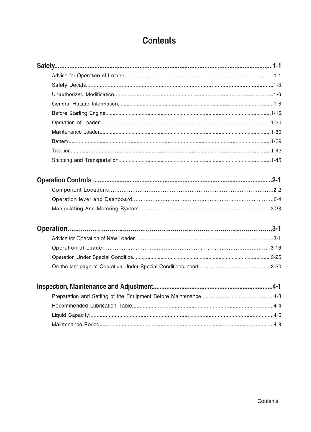 Manual de mantenimiento del operador de la cargadora de ruedas Hyundai HL660V HL665V