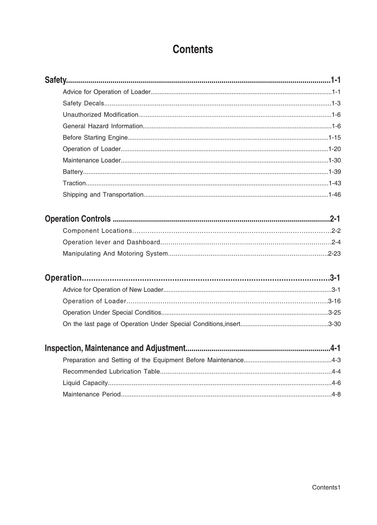 Manual de mantenimiento del operador de la cargadora de ruedas Hyundai HL660V HL665V