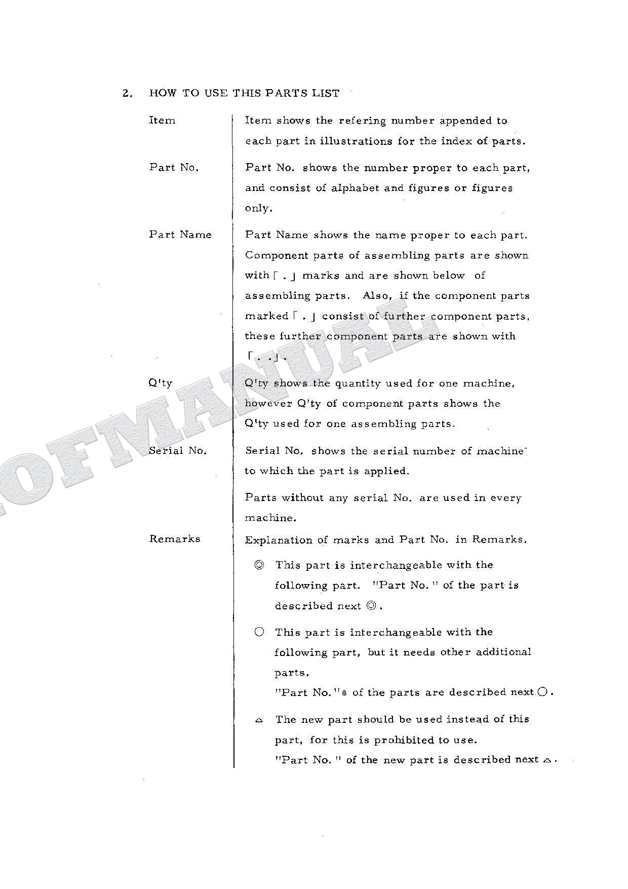 HITACHI UH04-2 Excavator Parts Catalog Manual