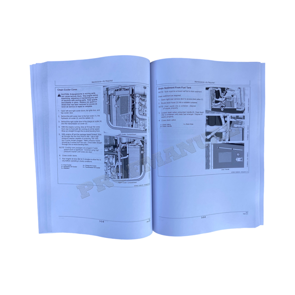 MANUAL DEL OPERADOR DE LA BULLDOZER SOBRE ORUGAS JONH DEERE 850K + ¡BONIFICACIÓN! 