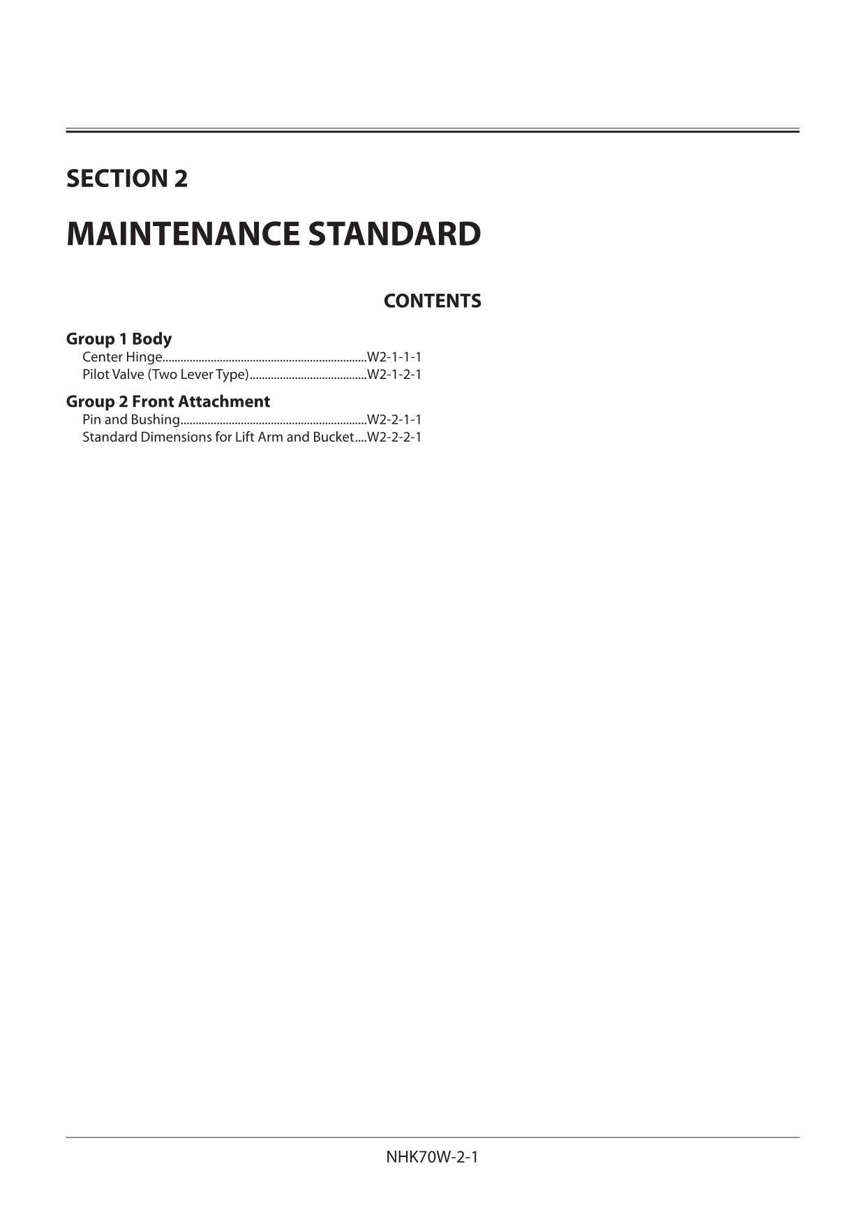 Hitachi ZW550-6 Wheel Loader Workshop Manual