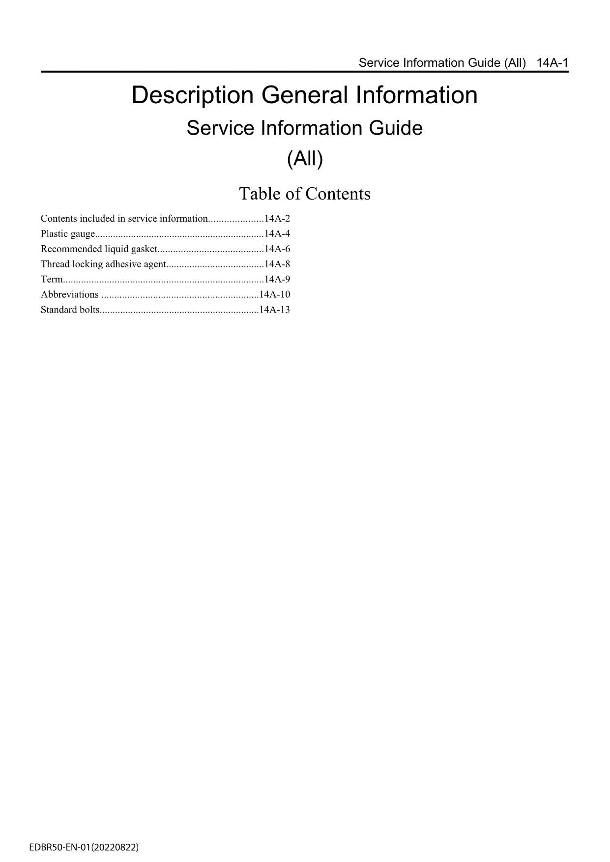 HITACHI 4JJ1 Tier 4 Compatible Engine Technical Workshop Service Manual