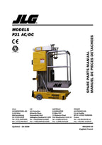 TOUCAN P21 Vertical Lift Parts Catalog Manual 21039 to Present Multi language