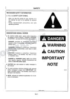 HITACHI Working Range Base Roll Angle Monitor EX-5 Excavator Service manual