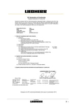 Liebherr PR754 Litronic Dozer Operators manual serial 10272