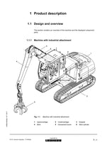 Liebherr R317 Litronic Industrie Excavator Operators manual