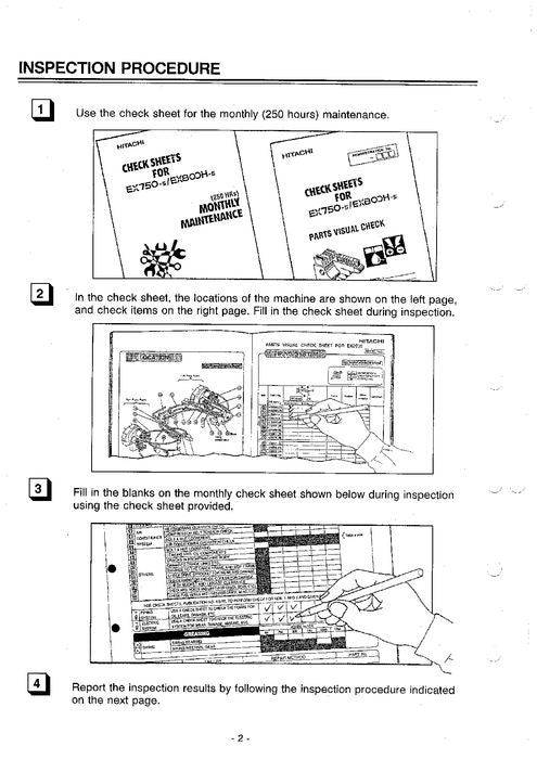 MANUAL DE SERVICIO DE LA EXCAVADORA HITACHI EX750-5 EX800H-5 KO20800