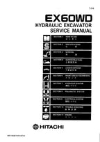 HITACHI EX60WD Excavator Service Manual