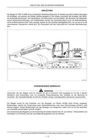 New Holland E175B E195B Raupenbagger ROPS Tier III Betriebsanleitung
