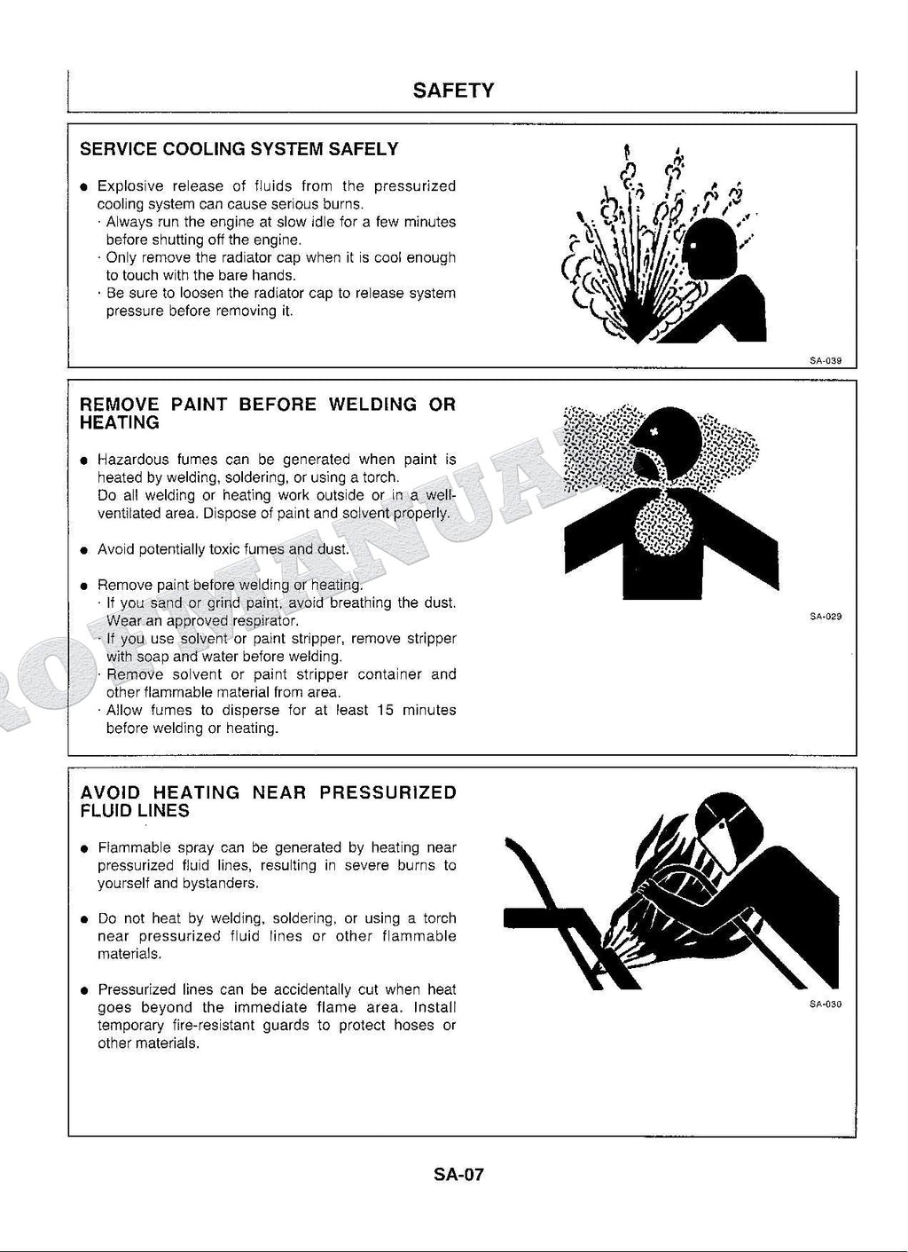 HITACHI EX300-3 Excavator Workshop manual  With information on Engine Repair