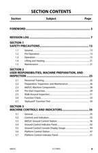 JLG 660SJC Boom Lift Maintenance Operation Operators Manual 31219935