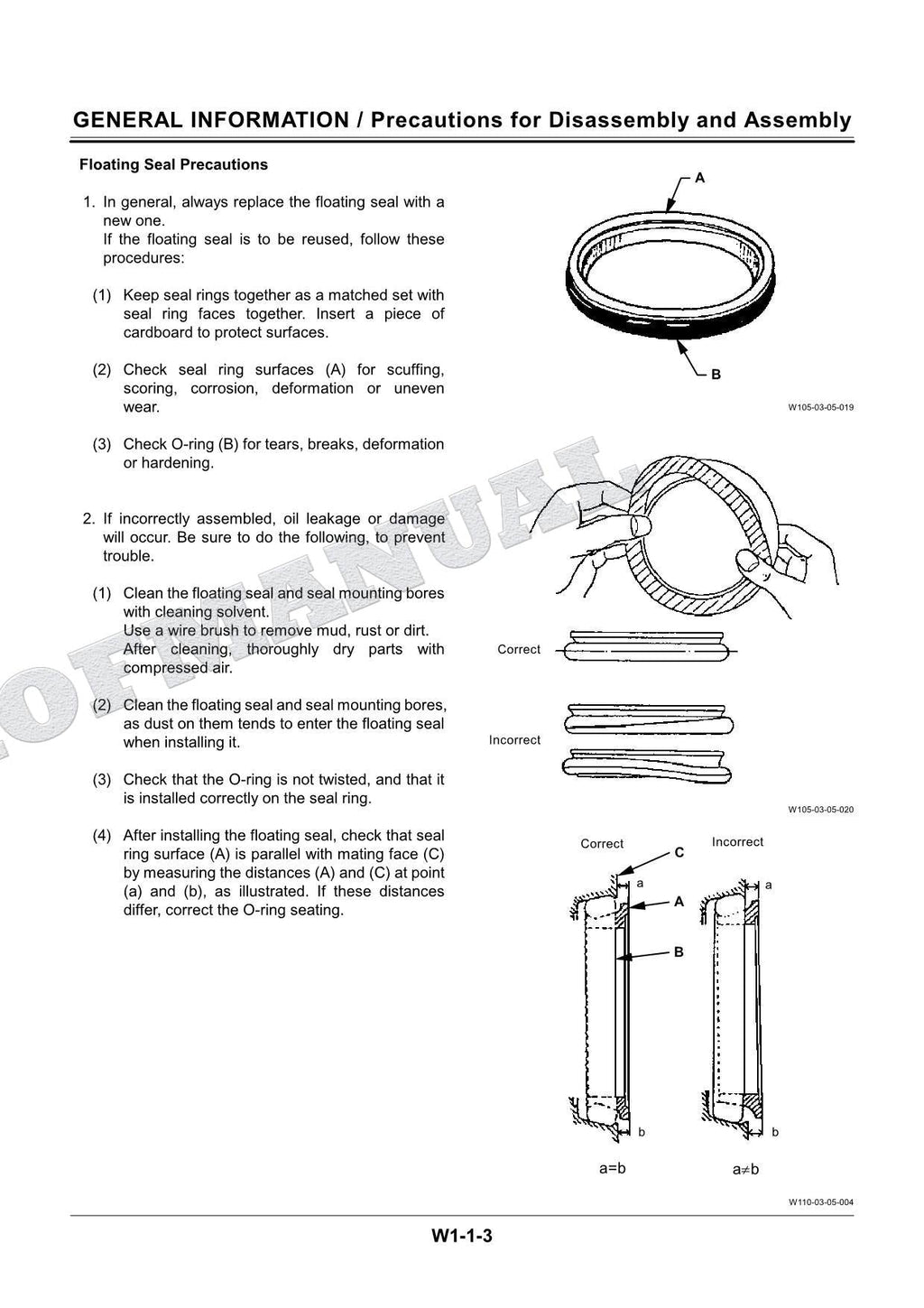 HITACHI EX300-5 EX300LC-5 EX330LC-5 EX350H-5 Excavator Workshop manual