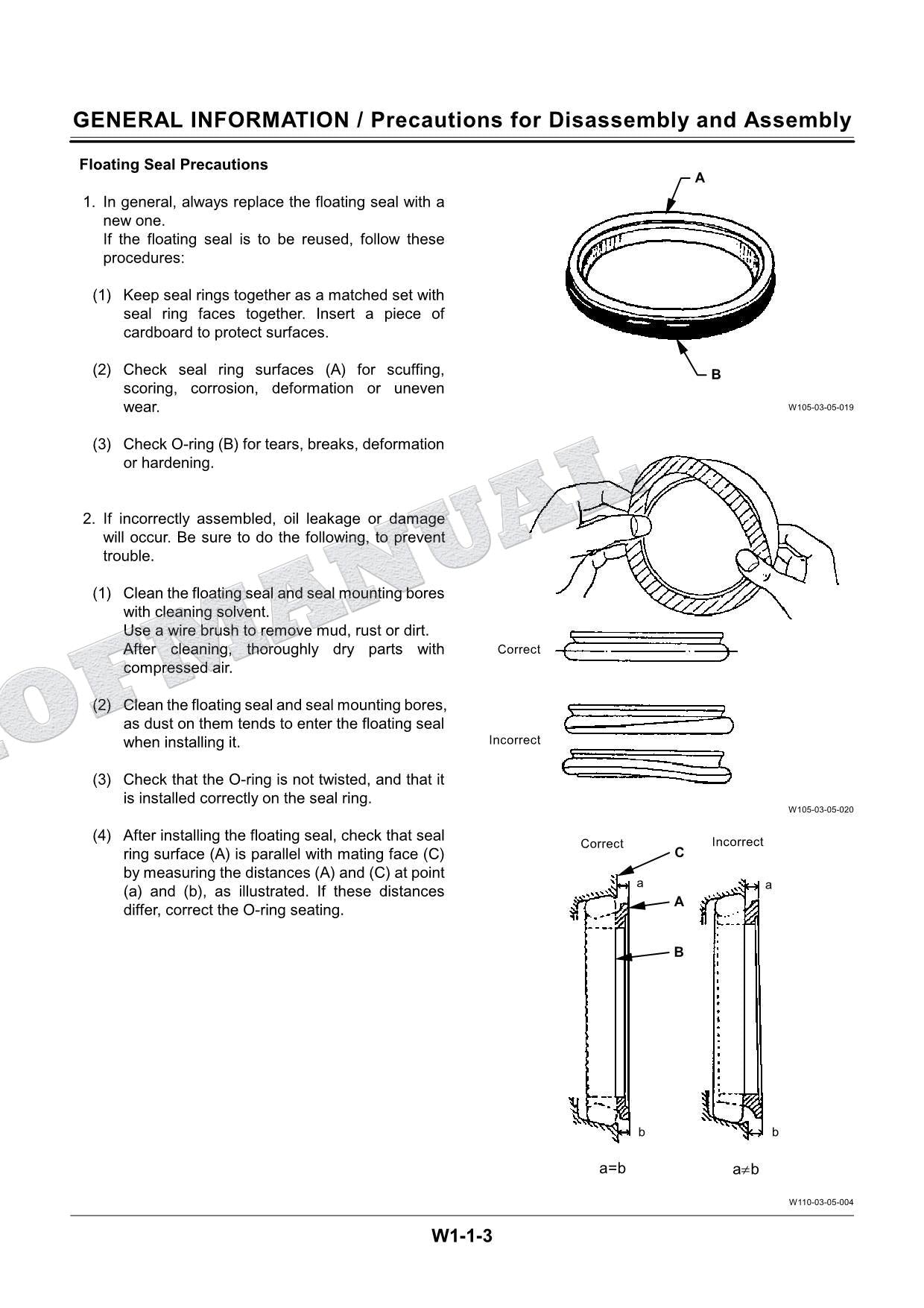 HITACHI EX300-5 EX300LC-5 EX330LC-5 EX350H-5 Excavator Workshop manual
