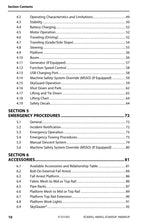 JLG EC600SJ EC600SJP H600SJ H600SJP Boom Lift Operators Manual 31221343