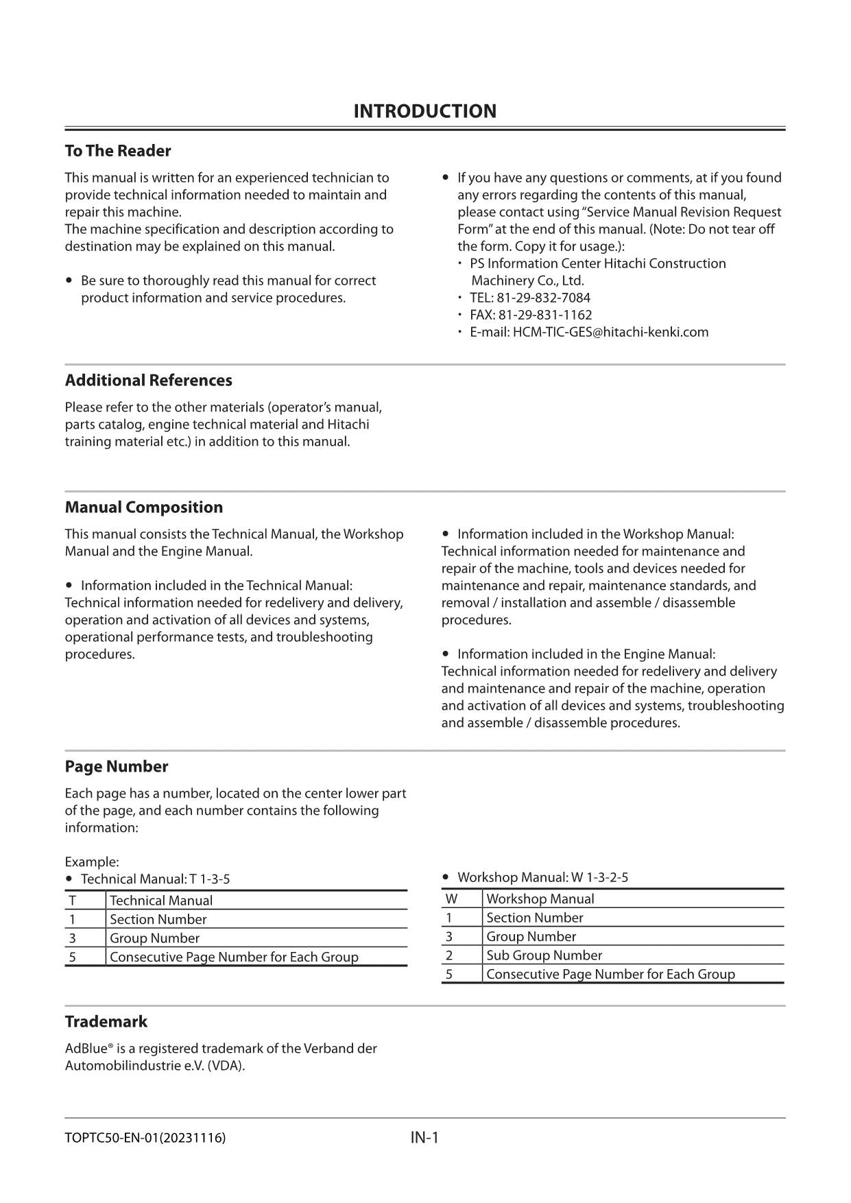 Hitachi ZW150-6 ZW150PL-6 Wheel Loader Technical Manual Operational Principle