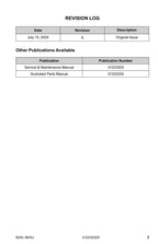 JLG 800S 860SJ Boom Lift Maintenance Operation Operators Manual 3122320200