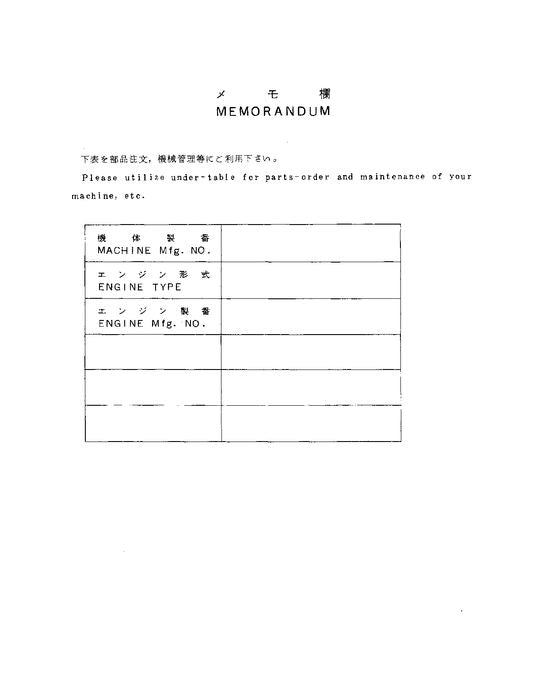 Manual del catálogo de piezas de la excavadora Hitachi EX100-3