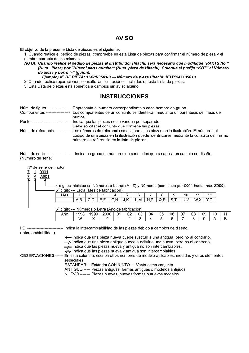 Hitachi D1105-EKB-HFM-1 D1105-EKB-HFM-2 Engine Wheel Loader Parts Catalog Manual