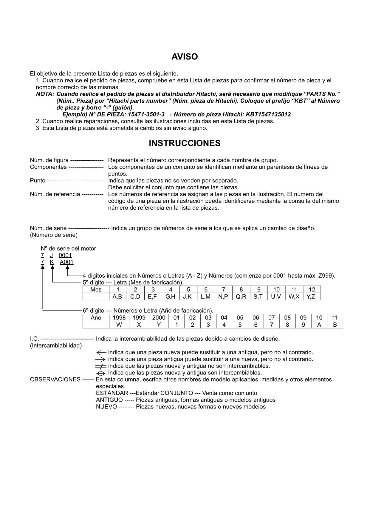 Hitachi D1105-EKB-HFM-1 D1105-EKB-HFM-2 Engine Wheel Loader Parts Catalog Manual