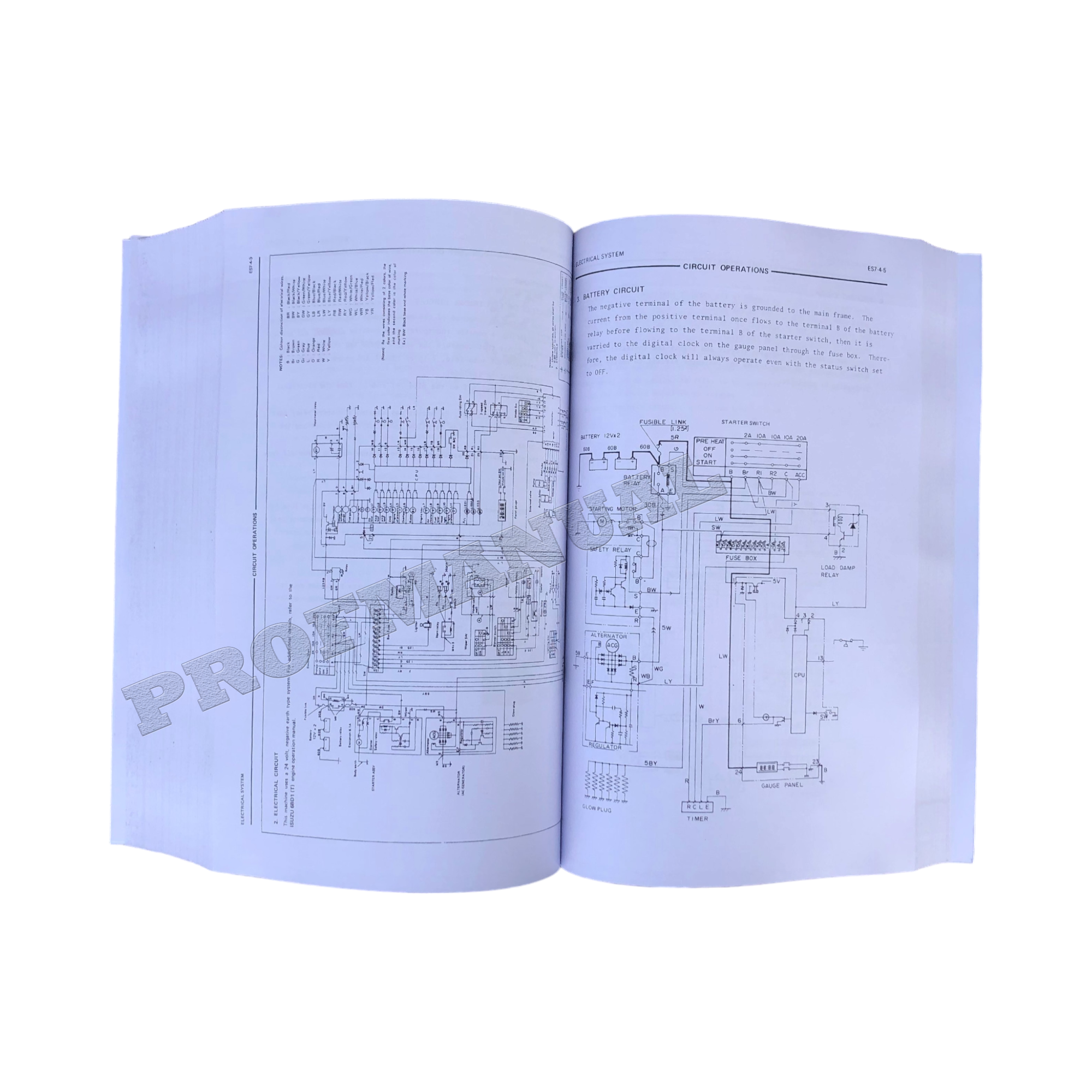 HITACHI EX200 EX200LC EXCAVATOR SERVICE MANUAL