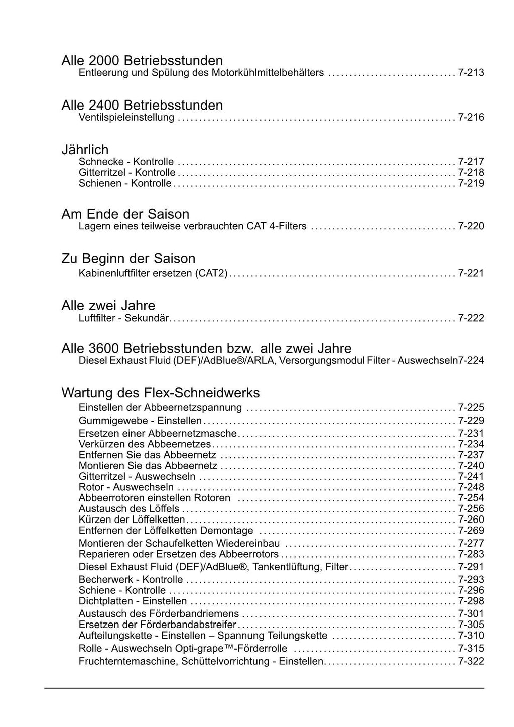 New Holland 9090L Traubenerntemaschine Betriebsanleitung