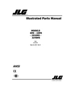JLG 10RS 1932RS 3248RS 6RS Scissor Lift Parts Catalog Manual