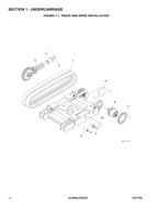 JLG X1000AJ X33JP Compact Crawler Boom Parts Catalog Manual