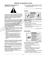 John Deere X750 X754 X758 Tractor Manual del Operador Español SN 070001-
